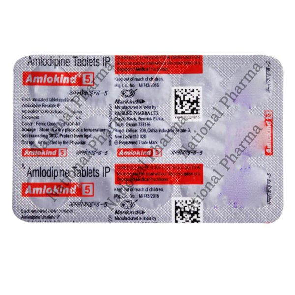 Amlokind-5 Tablet 15's - Image 3