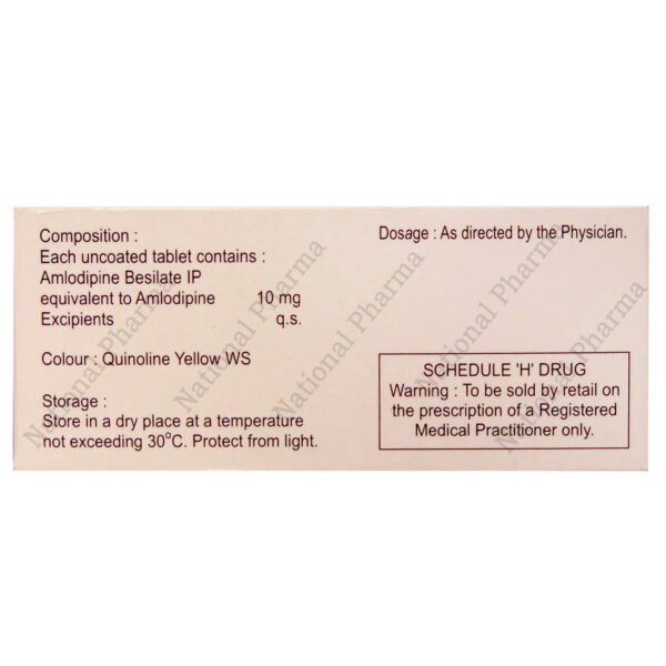 Amlokind 10 Tablet 10's - Image 2
