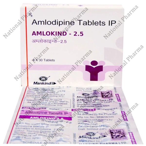 Amlokind-2.5 Tablet 30's - Image 5
