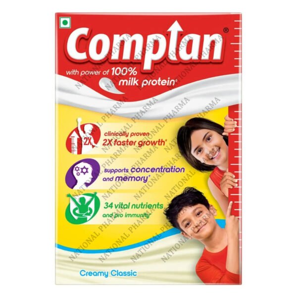 Complan kesar Badam flavour Nutrition powder 500gm refill pack
