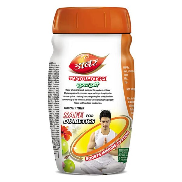 Dabur Sugar Free Chyawanprakash, 900 gm - Image 2