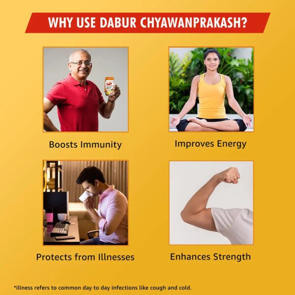 Dabur Sugar Free Chyawanprakash, 900 gm - Image 4