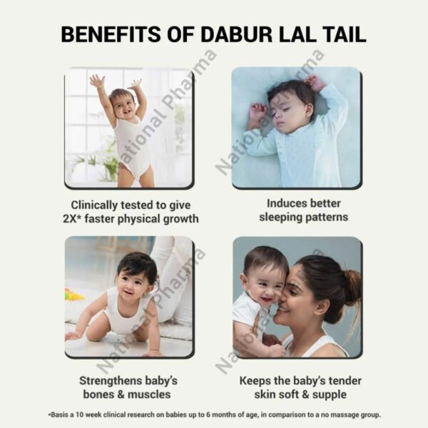 Dabur Lal Tail 200ml - Image 7