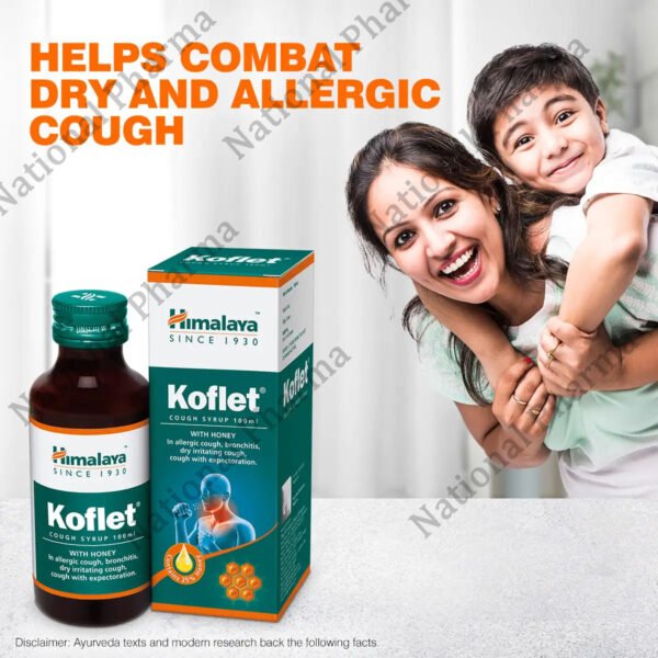 Himalaya Koflet Cough Syrup 100 ML - Image 10