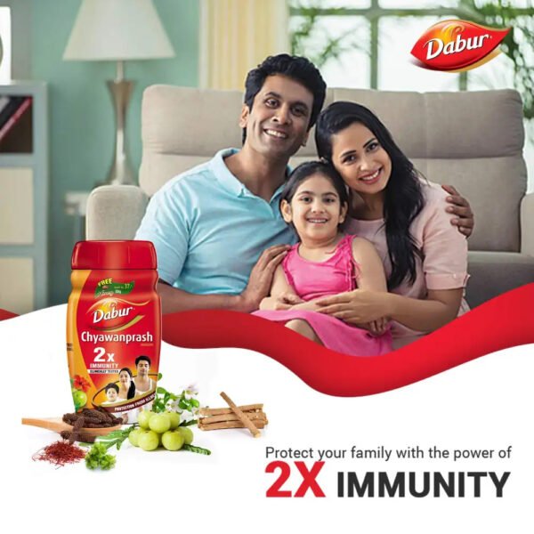 Dabur Chyawanprash Awaleha 550 gm - Image 2