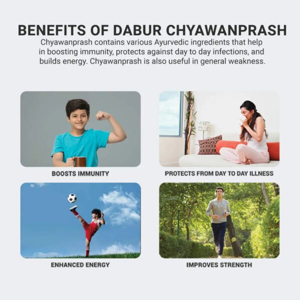 Dabur Chyawanprash Awaleha 550 gm - Image 4