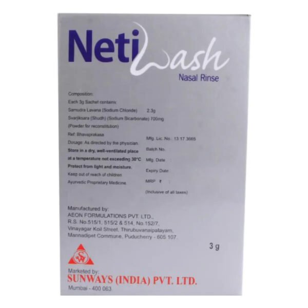 Netiwash Nasal Rinse Sachet 30_s - Image 2