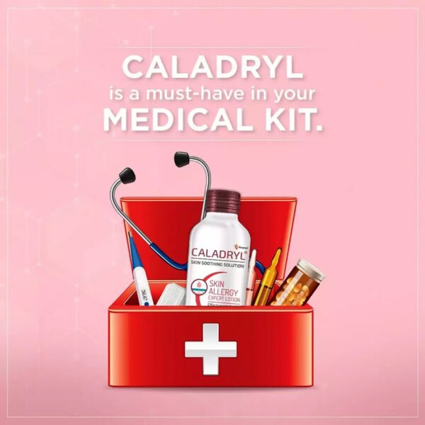 Caladryl Skin Allergy Lotion For Rashes | Sunburn | Prickly Heat And Insect Bites- 125ml - Image 5