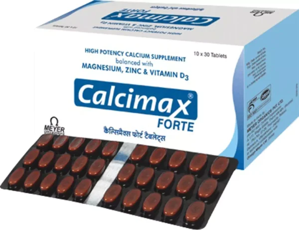 Calcimax Forte Plus Strip Of 30 Tablets