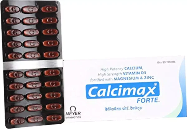 Calcimax Forte Plus Strip Of 30 Tablets - Image 5