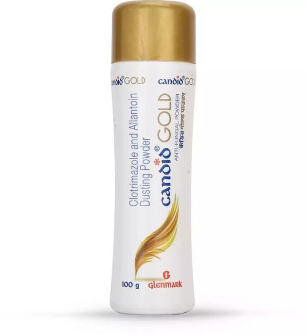 Candid Gold Anti Fungal Powder Bottle Of 100 Gm
