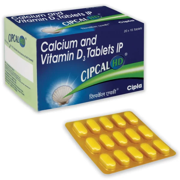Cipcal Hd Strip Of 15 Tablets