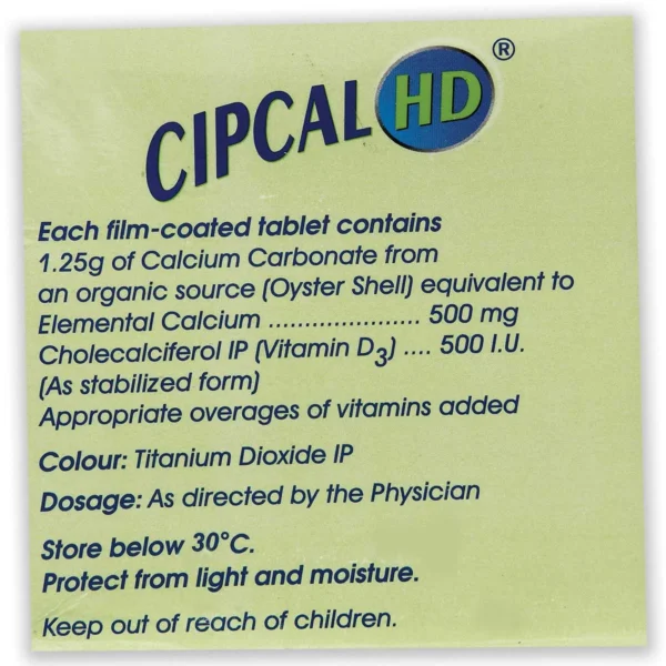 Cipcal Hd Strip Of 15 Tablets - Image 4