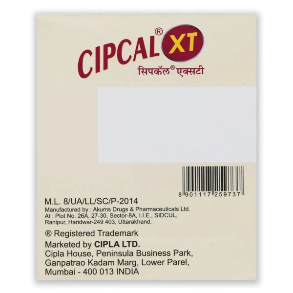 Cipcal Xt Strip Of 15 Tablets - Image 5