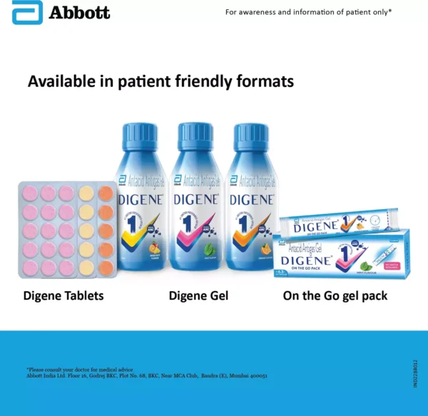 Digene Acidity & Gas Relief Tablets 15s- Orange Flavour - Image 4