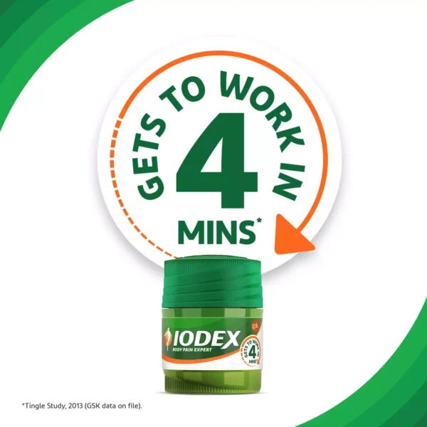 Iodex Fast Relief Pain Balm - 40 Gm - Image 5