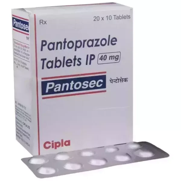 Pantosec 40mg Strip Of 10 Tablets