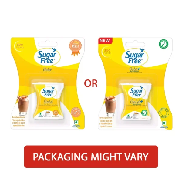 Sugar Free Gold Plus Packet Of 500 Pellets - Image 2