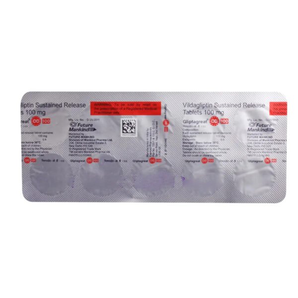 Gliptagreat OD 100 Tablet
