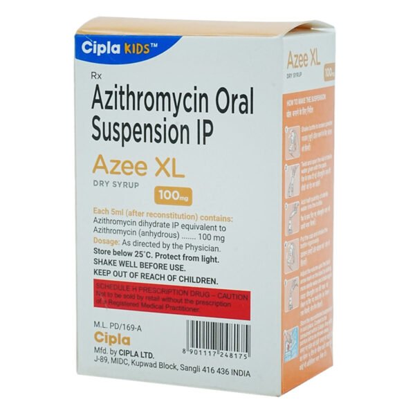 Azee XL 100mg Dry Syrup - Image 2