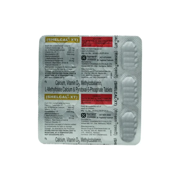 Shelcal XT Tablet