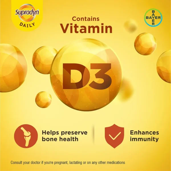 Supradyn Daily Multivitamin For Men & Women, 60 Tablets - Image 5