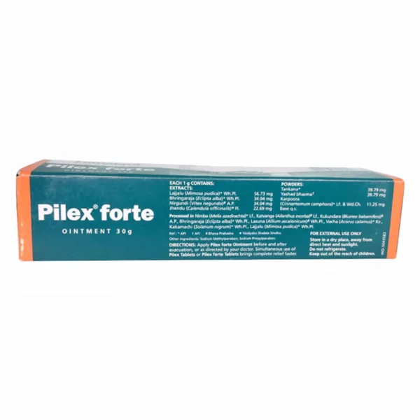 Himalaya Pilex Forte, 30 Tablets - Image 3